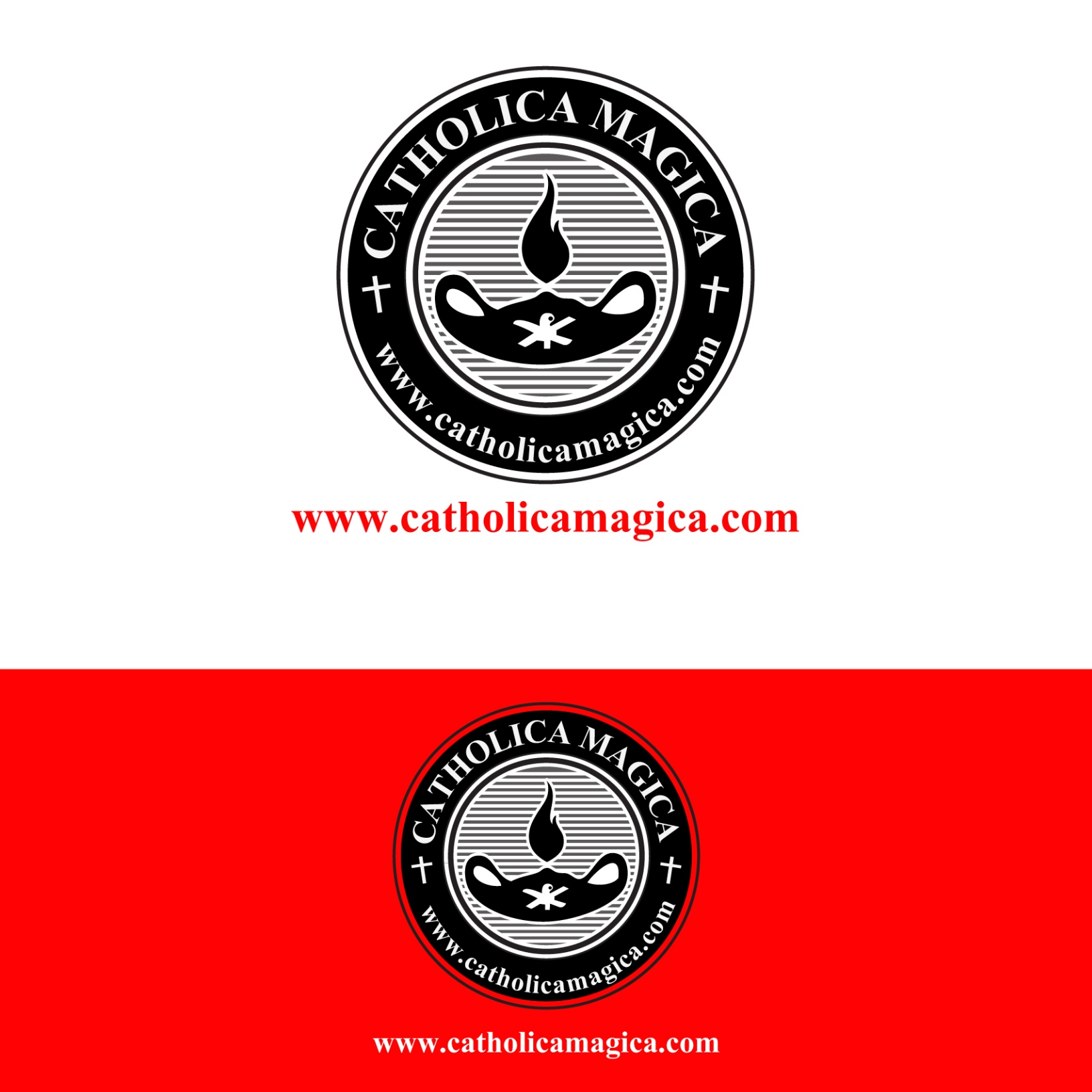 Logo Design entry 1940968 submitted by Shark Attack to the Logo Design for Catholica Magica run by Mart1917