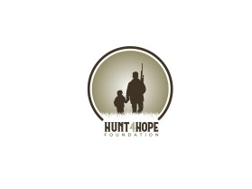 Logo Design entry 1941727 submitted by Lyonrres to the Logo Design for The Hunt 4 Hope Foundation (Hunt4Hope) run by Hindsjd
