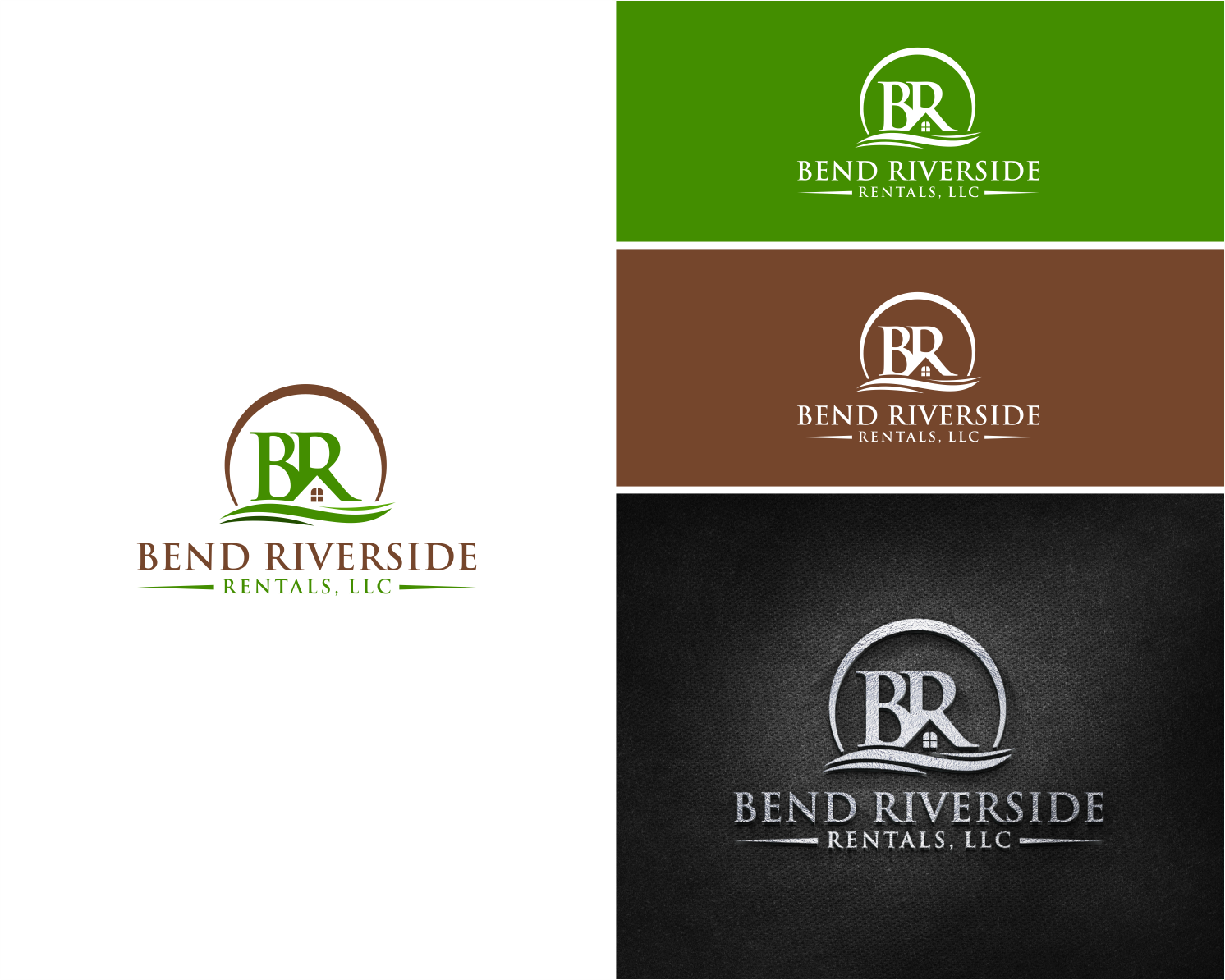 Logo Design entry 1946947 submitted by Abhinaya_Naila to the Logo Design for Bend Riverside Rentals, LLC run by orrenfoster@comcas.net
