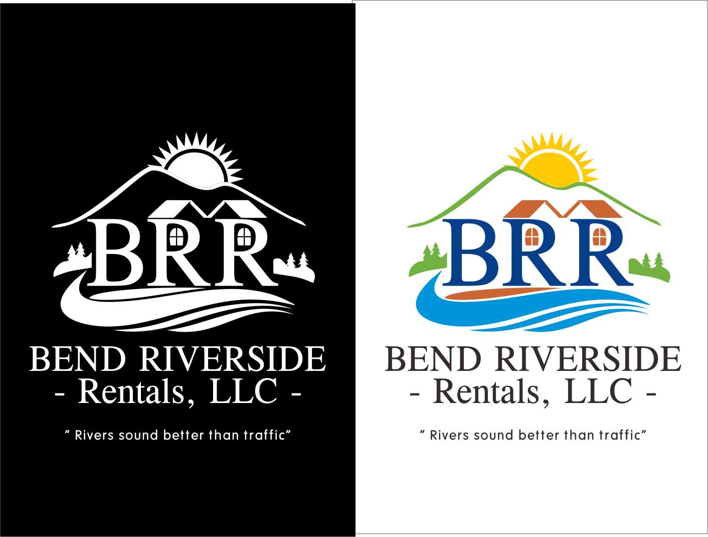 Logo Design entry 1946612 submitted by quimcey to the Logo Design for Bend Riverside Rentals, LLC run by orrenfoster@comcas.net