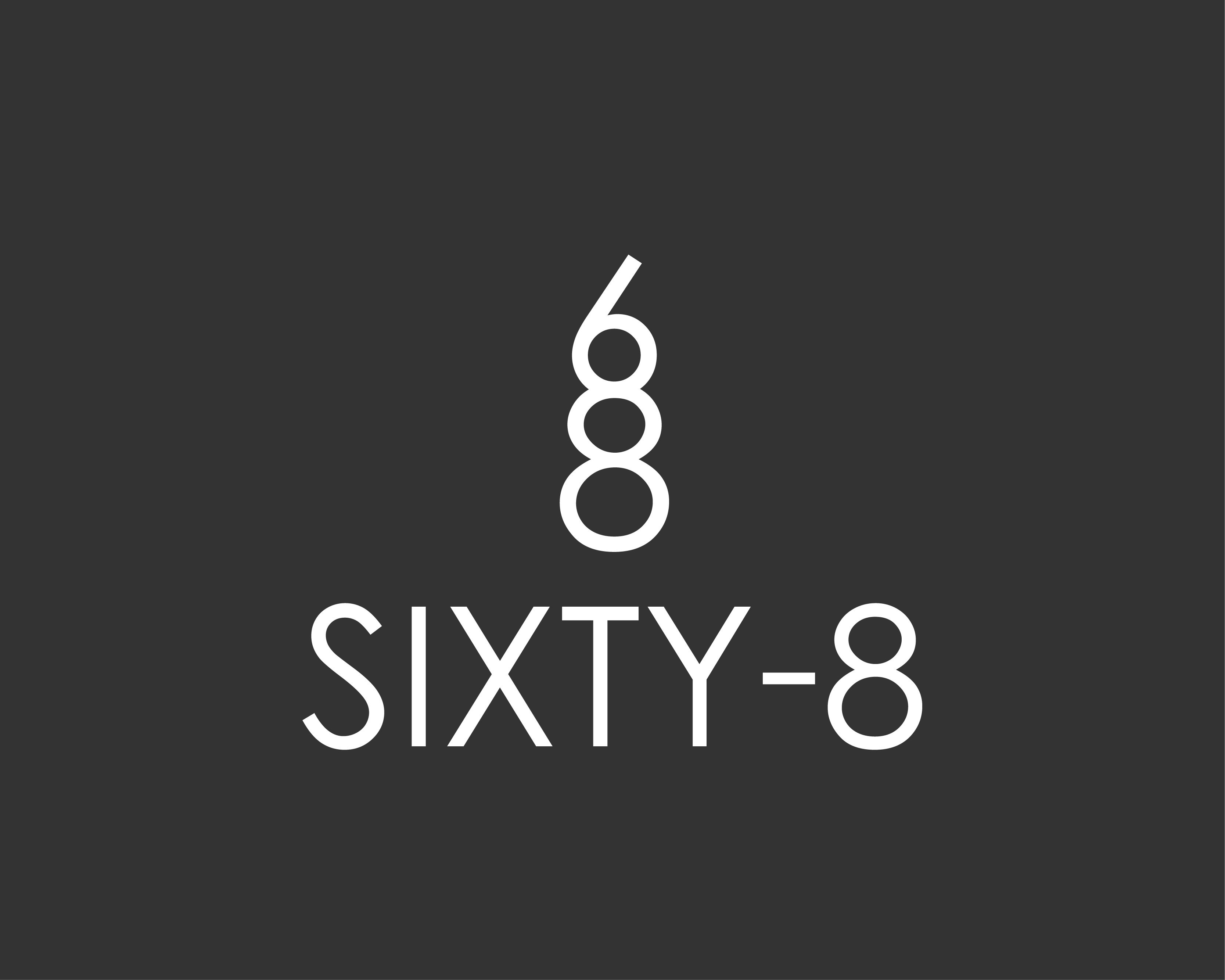 Logo Design entry 1936374 submitted by kawa to the Logo Design for Sixty-8 run by mbunting