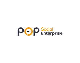 Logo Design entry 1949465 submitted by makrufi to the Logo Design for POP Social Enterprise run by POPSocialEnterprise