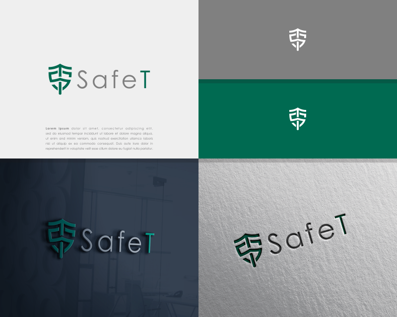 Logo Design entry 1949485 submitted by alley to the Logo Design for SafeT run by freelancelogo