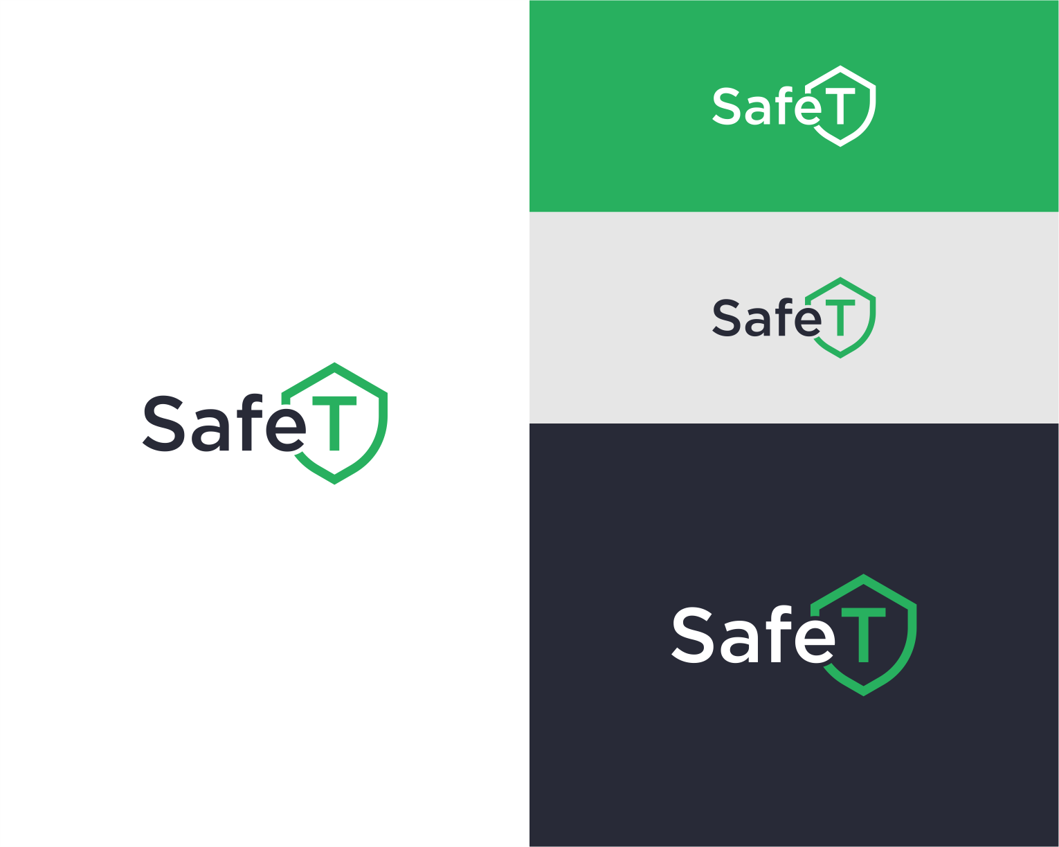 Logo Design entry 1949682 submitted by Abhinaya_Naila to the Logo Design for SafeT run by freelancelogo