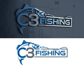 Logo Design entry 1950194 submitted by Amit1991 to the Logo Design for C3 Fishing run by ChrisCassell