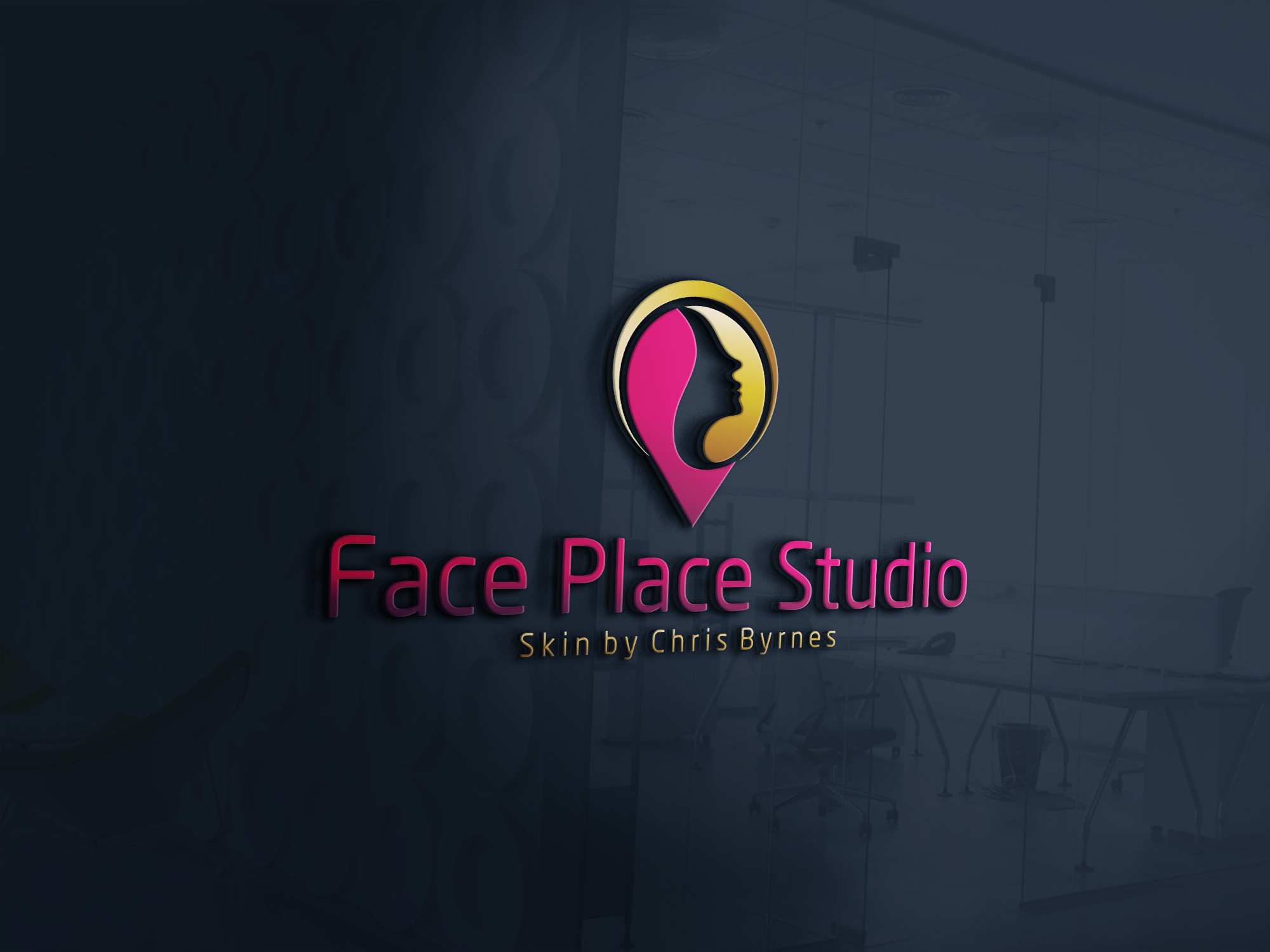 Logo Design entry 1951419 submitted by makrufi to the Logo Design for Face Place Studio run by cristini