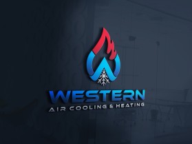 Logo Design entry 1951683 submitted by sadmanshakib to the Logo Design for Western Air Cooling & Heating run by around the clock