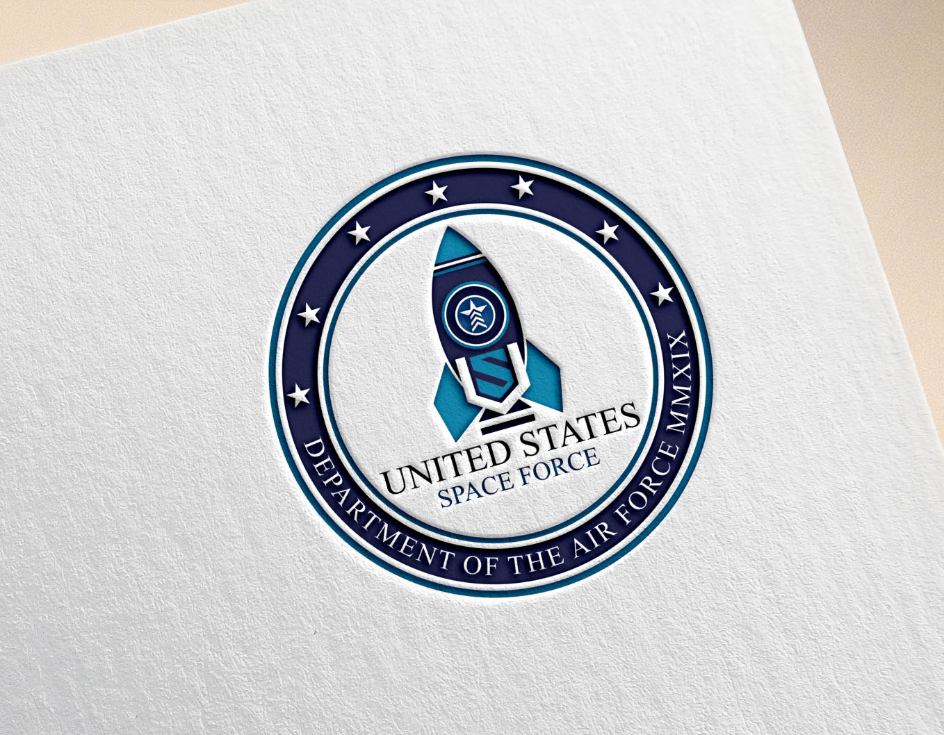Logo Design entry 1952051 submitted by miledesign to the Logo Design for Official Hatchwise Contest- Redesign the US Space Force Logo run by batman2