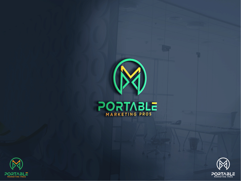 Logo Design entry 1952821 submitted by Om Ganpataye to the Logo Design for Portable Marketing Pros run by benjaminlp