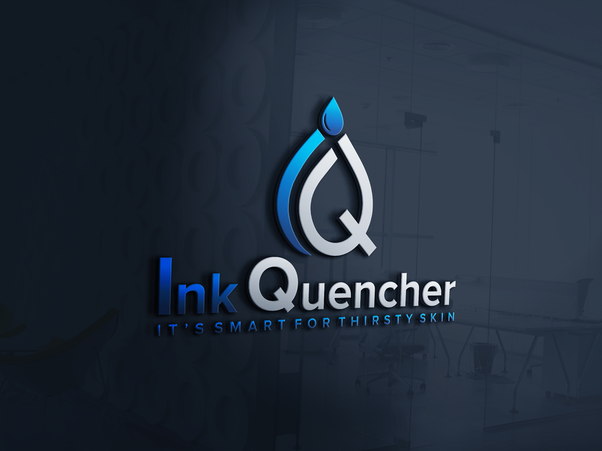 Logo Design entry 1953336 submitted by makrufi to the Logo Design for Ink Quencher run by BradPlatt