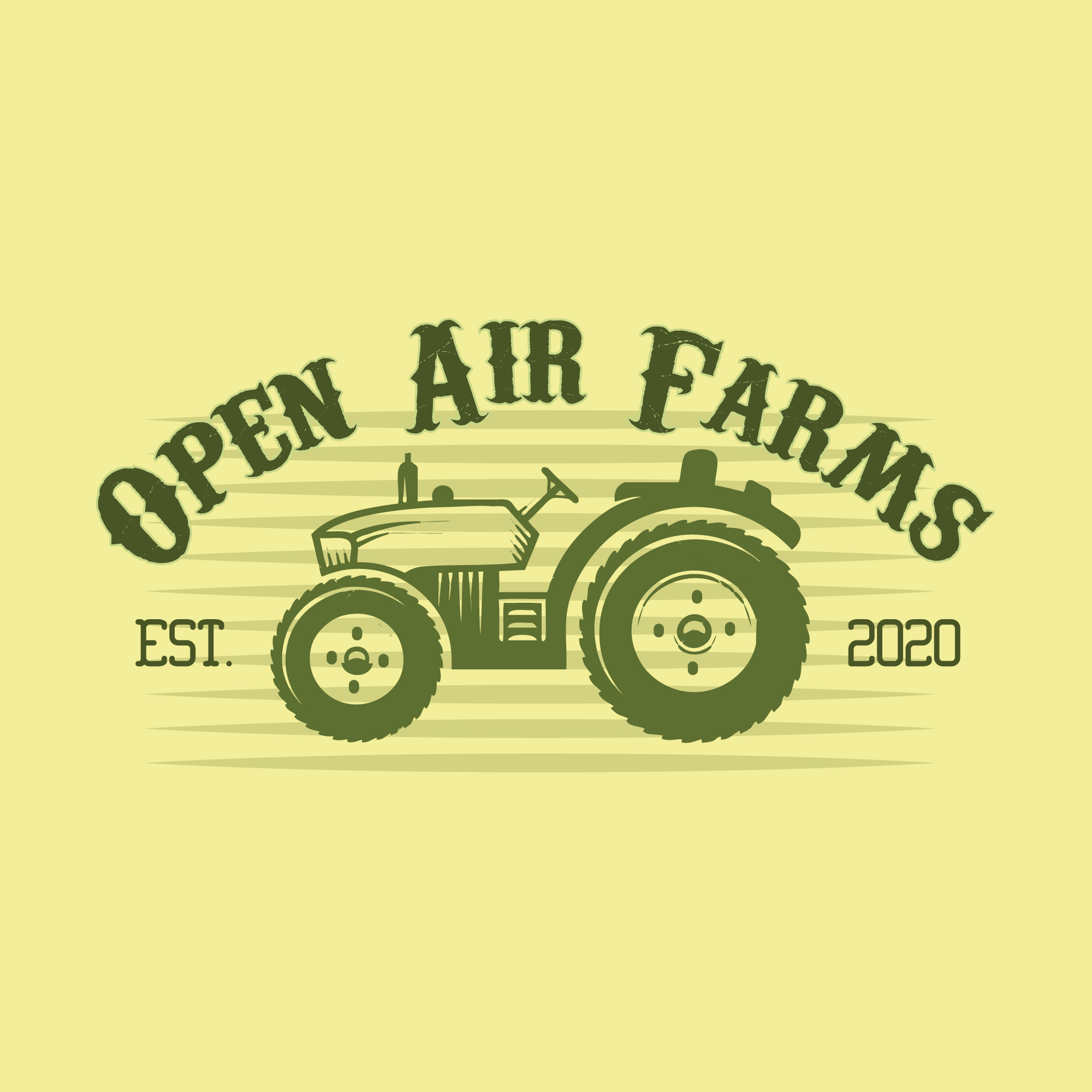 Cool Tractor Logo