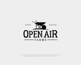Logo Design entry 1954784 submitted by EdRCreative to the Logo Design for Open Air Farms  run by openairfarmsdetroit