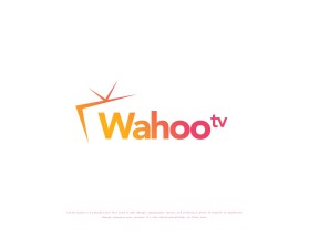 Logo Design entry 1956291 submitted by EdRCreative to the Logo Design for WahooTv.com run by tfromhart1@gmail.com