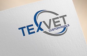 Logo Design entry 1956536 submitted by jump.ant to the Logo Design for TexVet Custom Pools run by Richard.coan.jr@gmail.com