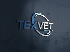 Logo Design entry 1956537 submitted by nsdhyd to the Logo Design for TexVet Custom Pools run by Richard.coan.jr@gmail.com