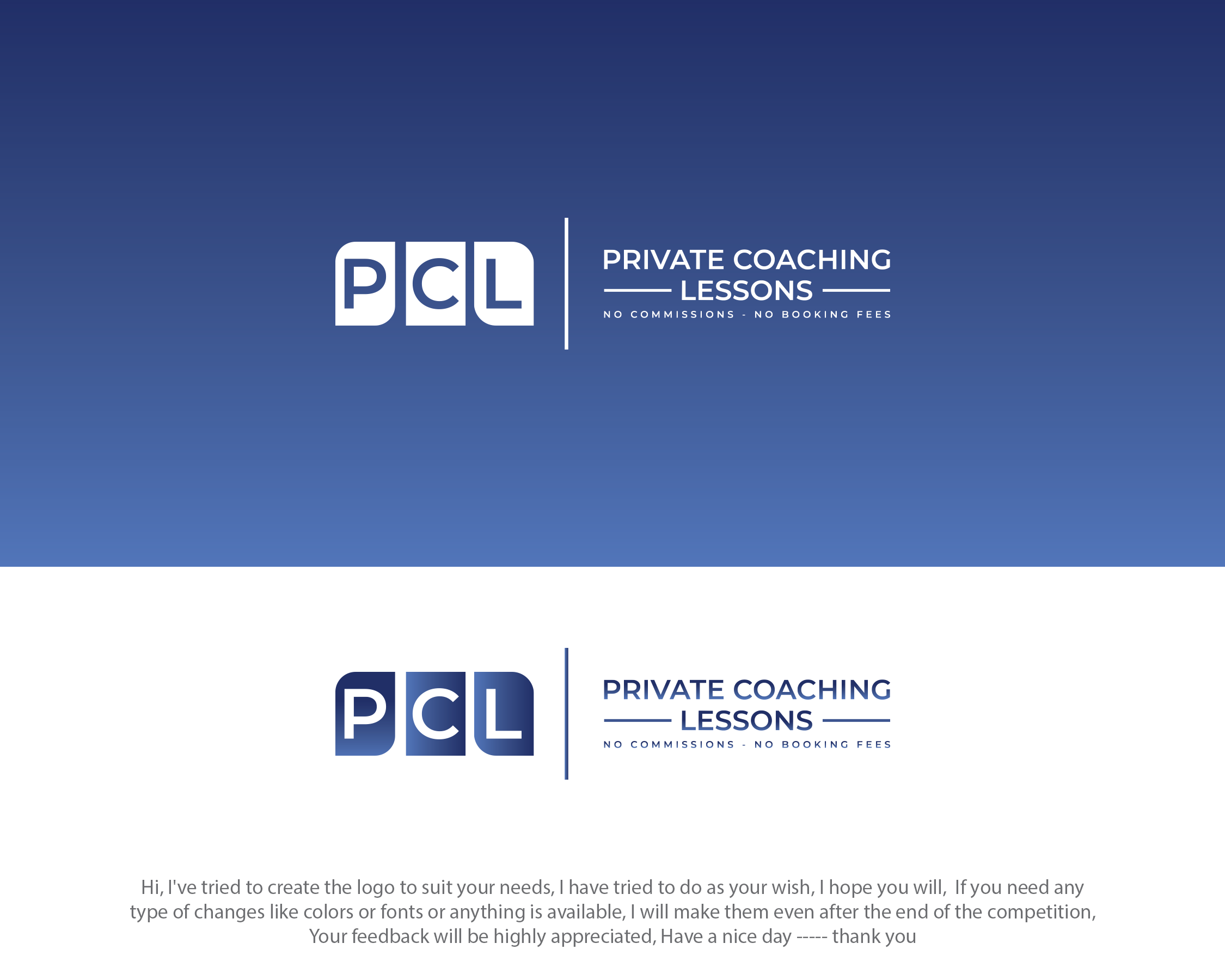 Another design by ENVIRON submitted to the Logo Design for Private Coaching Lessons by MSCI