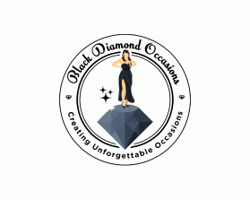 Logo Design entry 1956075 submitted by Bintanglaut27 to the Logo Design for Black Diamond Occasions run by thepepgroup