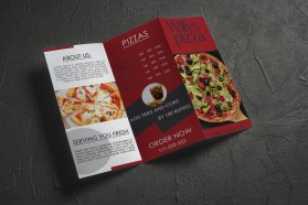 Brochure Design Entry 2025595 submitted by Fareeha951 to the contest for Willys Pizza run by fbartos