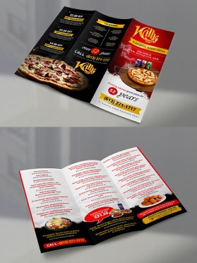 Brochure Design Entry 1960210 submitted by n214004 to the contest for Willys Pizza run by fbartos
