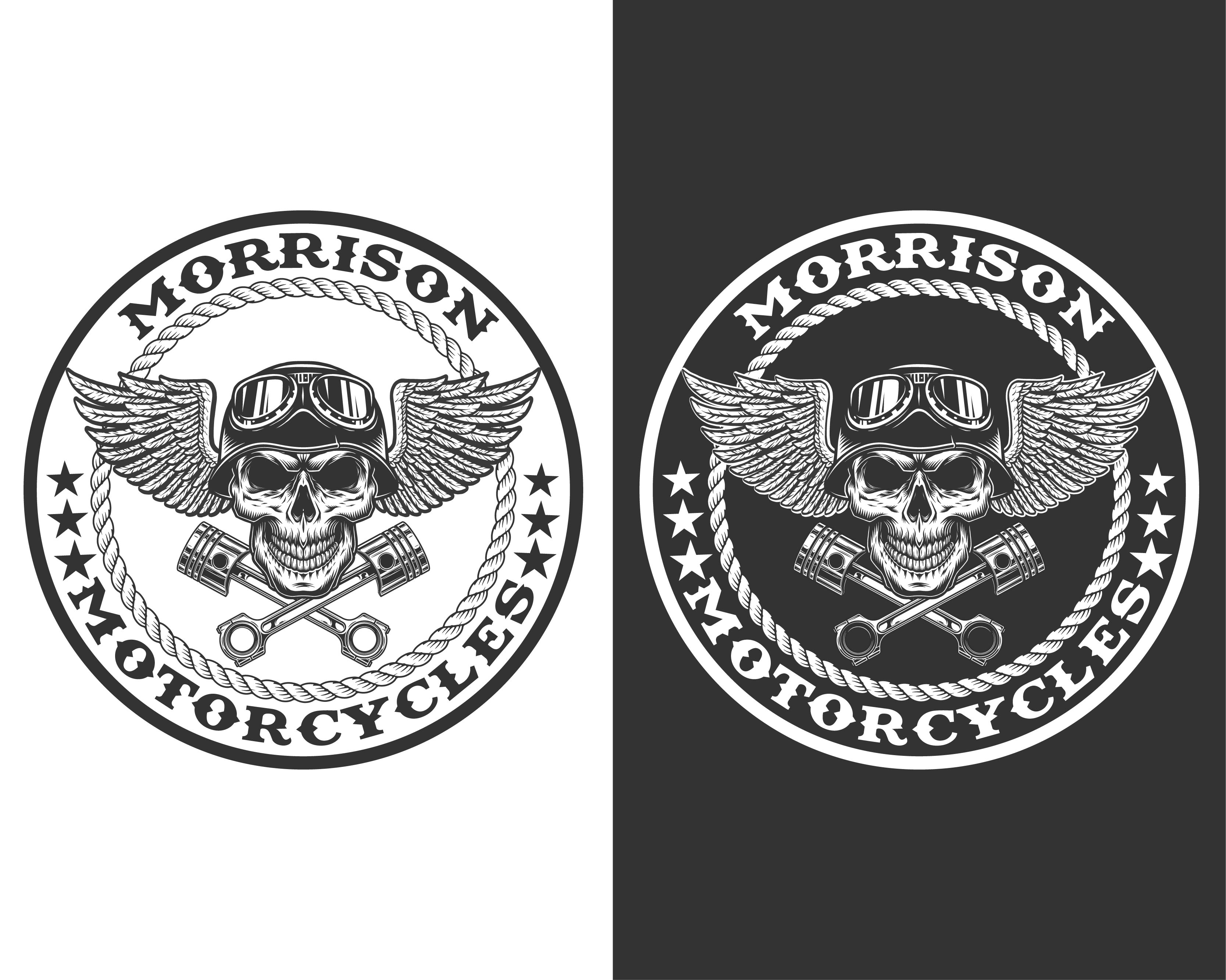 Logo Design entry 1963190 submitted by atikh3080 to the Logo Design for Morrison Motorcycles run by Kieranmorrison46