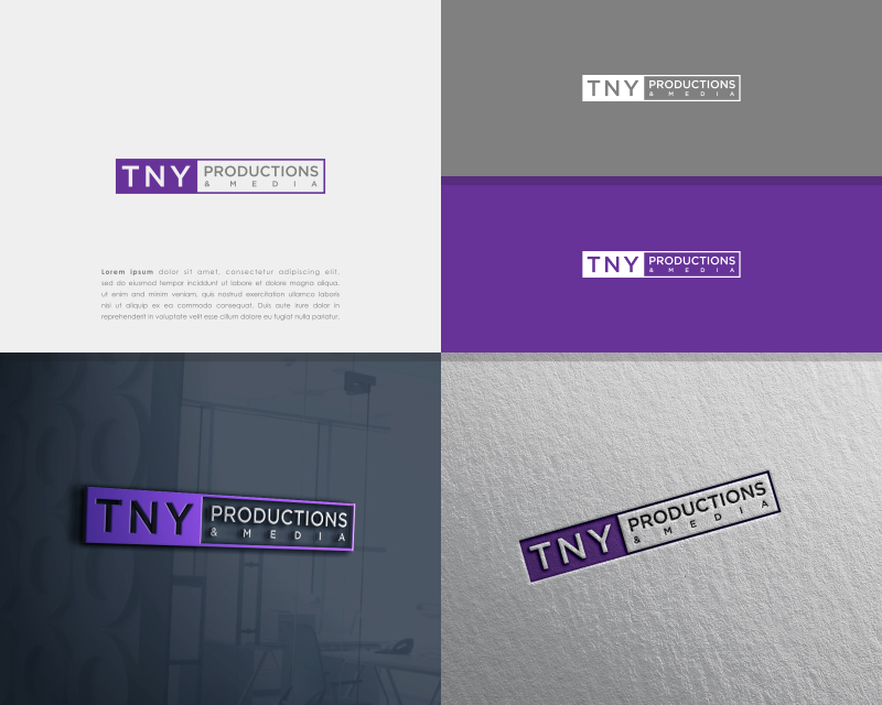 Logo Design entry 1963710 submitted by alley to the Logo Design for T N Y Productions & Media run by tnyoungbl