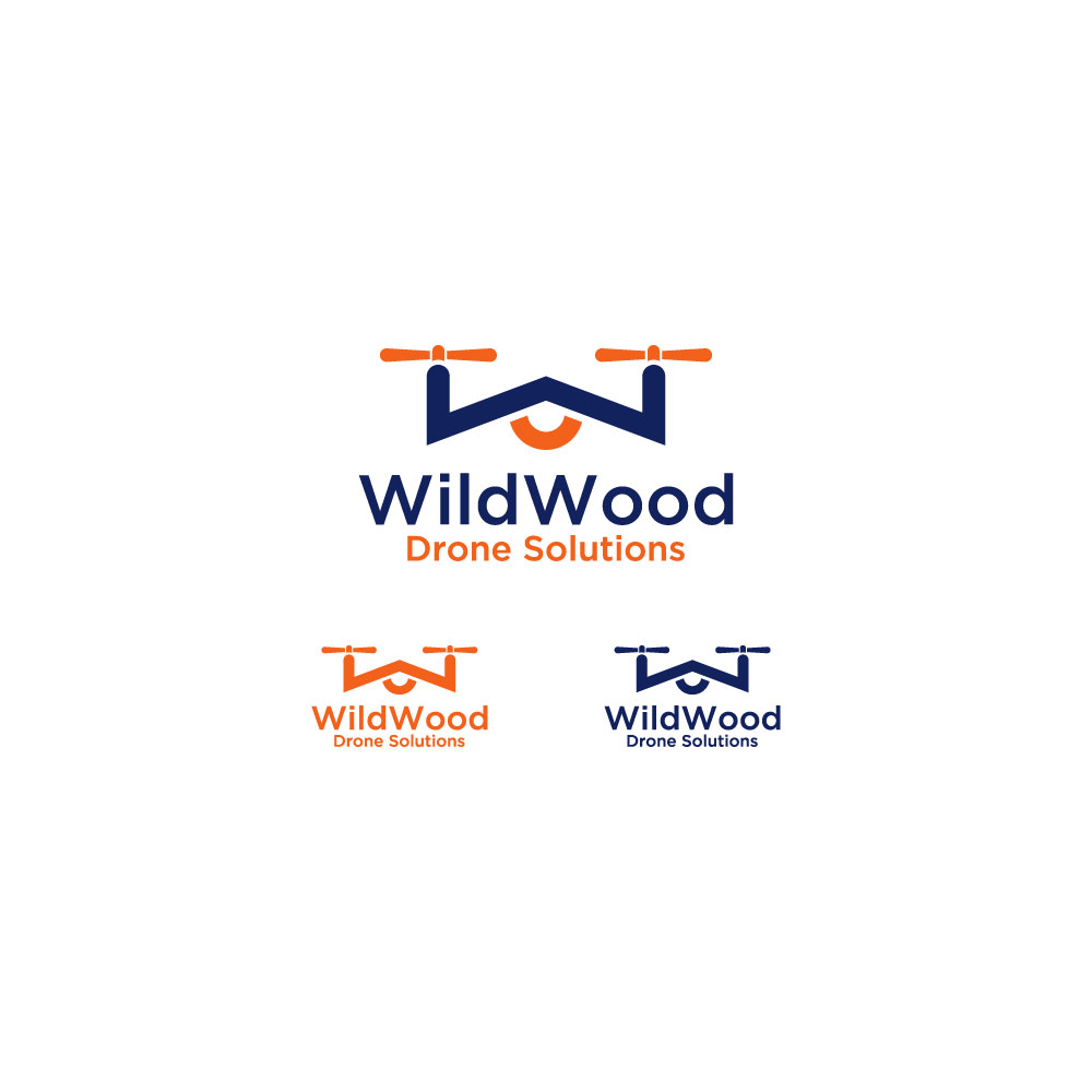 Logo Design entry 1964842 submitted by Anselino to the Logo Design for WildWood Drone Solutions run by wildwooddronesolutions
