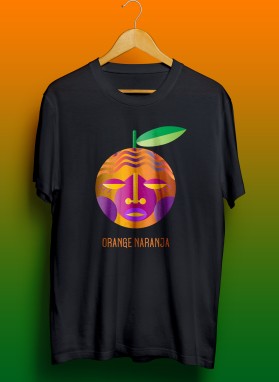 T-Shirt Design Entry 1964971 submitted by Lyonrres to the contest for Orange Naranja run by Blueflame1979
