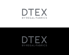 Logo Design entry 1965426 submitted by Sela Art to the Logo Design for Dtex by Regal OR Dtex by Regal Fabrics run by skahan54