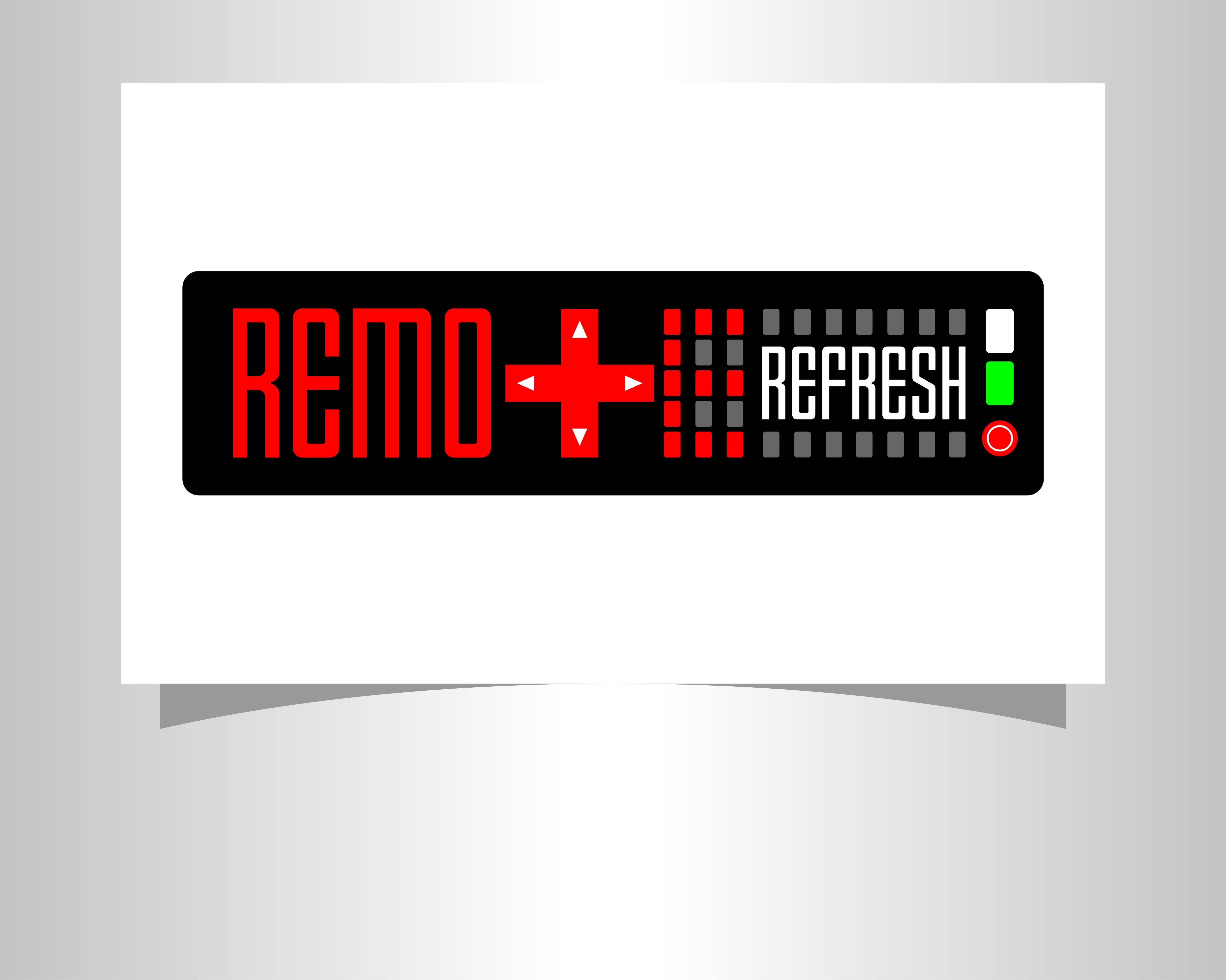 Logo Design entry 1965600 submitted by Logo Allergic to the Logo Design for Remote Refresh run by 450greenie