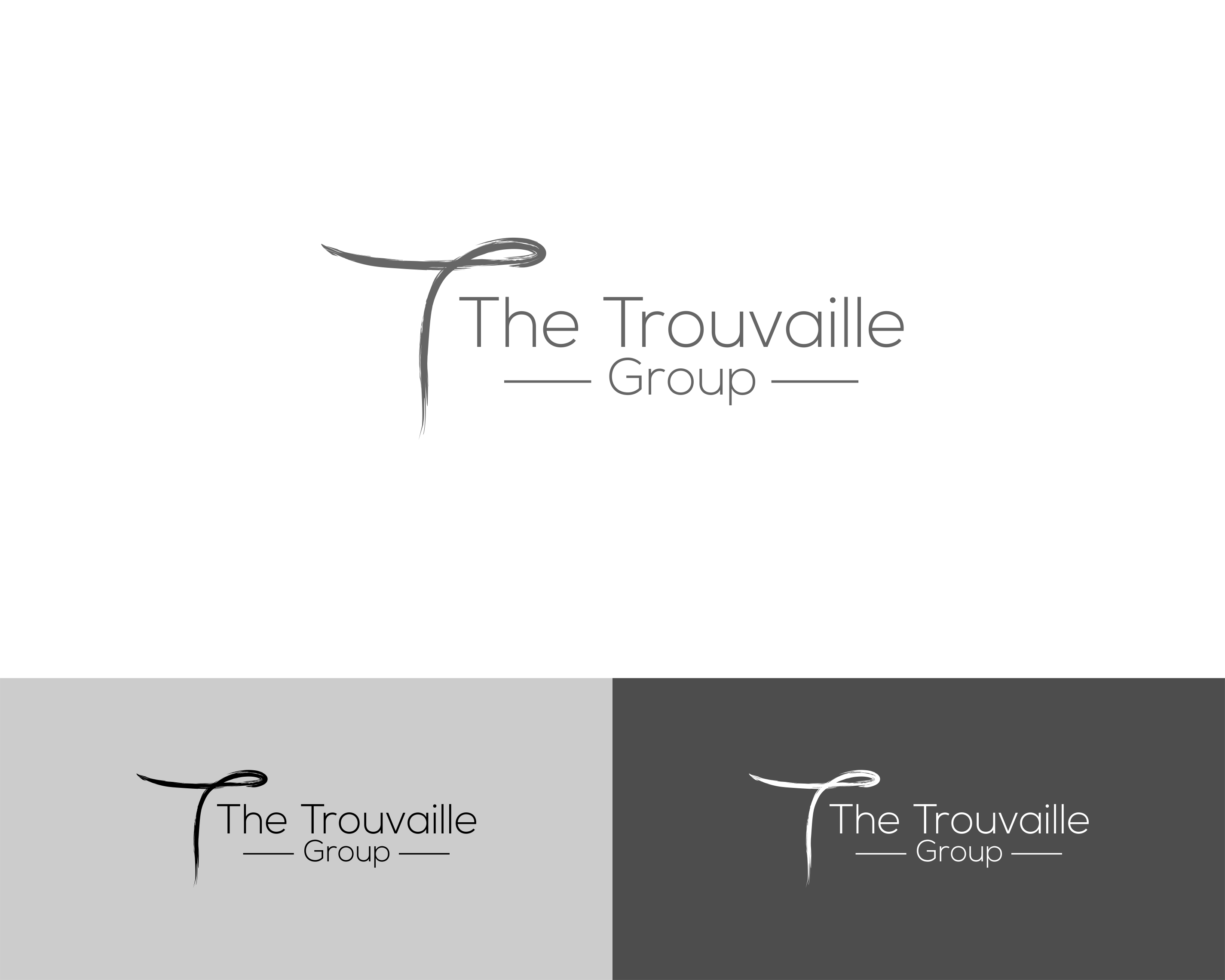 Logo Design entry 1965772 submitted by Fuad Kino to the Logo Design for The Trouvaille Group run by tmoreno