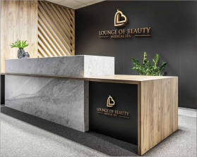 Logo Design entry 1966422 submitted by leduy87qn to the Logo Design for LB Lounge of Beauty Medical Spa  run by lechs11