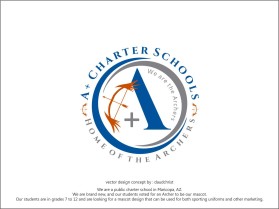 Logo Design Entry 1967126 submitted by daudchrist to the contest for A+ Charter Schools - Home of the Archers - www.aplusaz.org run by dnorris@aplusaz.org