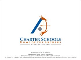 Logo Design entry 1967129 submitted by daudchrist to the Logo Design for A+ Charter Schools - Home of the Archers - www.aplusaz.org run by dnorris@aplusaz.org
