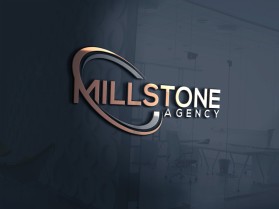 Logo Design entry 1967303 submitted by erna091 to the Logo Design for Millstone Agency run by Bennets3