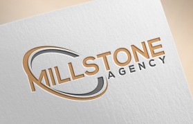 Logo Design entry 1967304 submitted by Sanadesigns to the Logo Design for Millstone Agency run by Bennets3