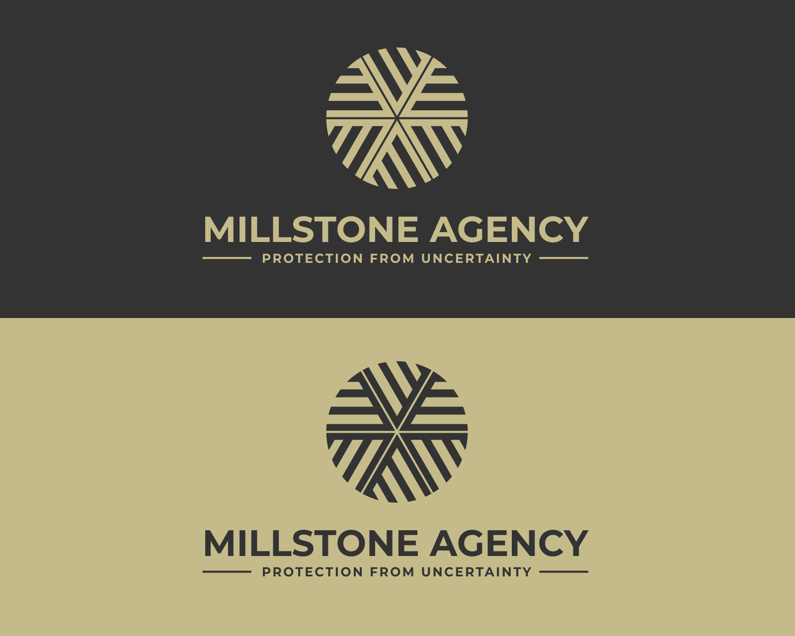 Logo Design entry 1967343 submitted by berlianapril to the Logo Design for Millstone Agency run by Bennets3