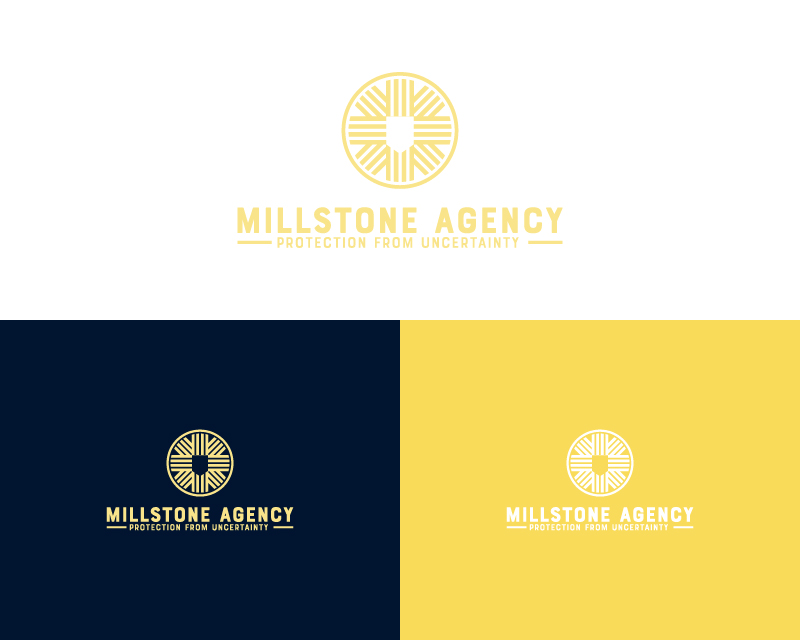 Logo Design entry 1967360 submitted by Singadipa to the Logo Design for Millstone Agency run by Bennets3