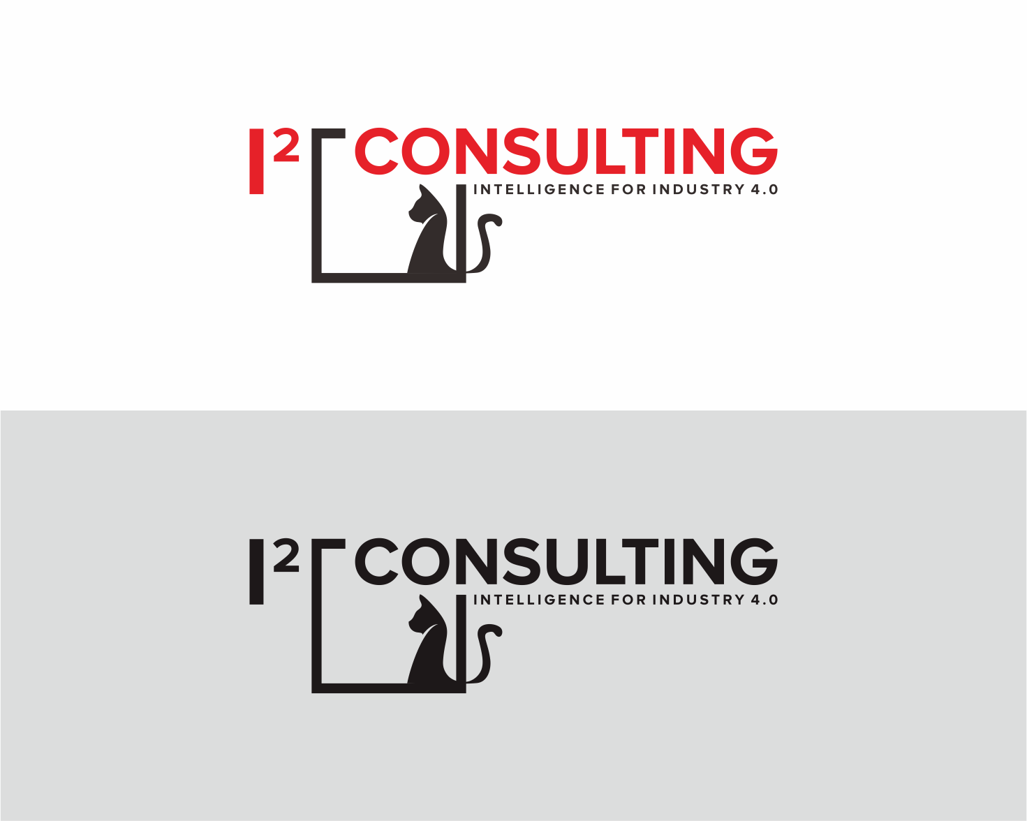 Logo Design entry 1969771 submitted by makrufi to the Logo Design for I² Consulting (registered name is 'I Squared Consulting', registered domain isquared-consulting.com) run by OttmarK