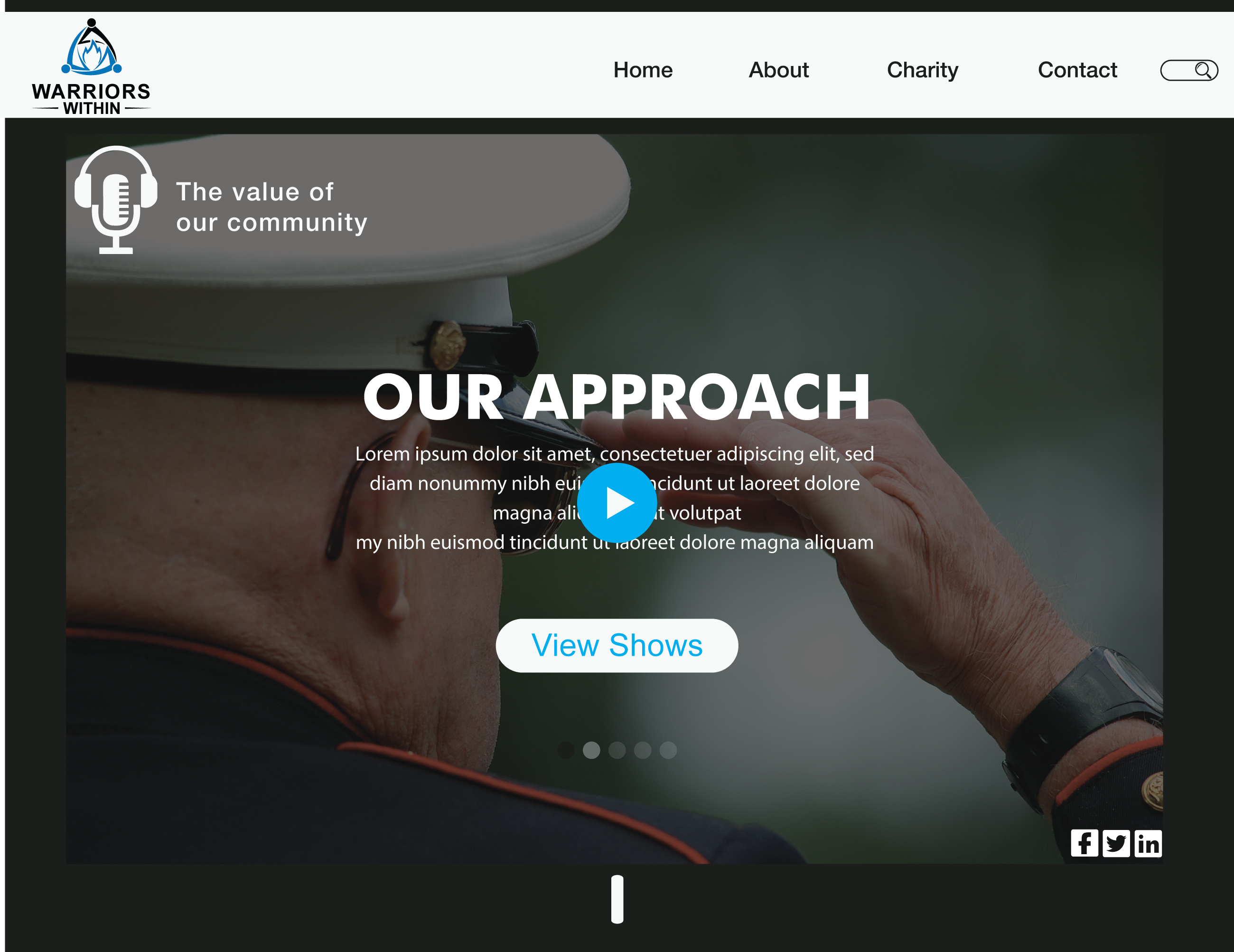 Web Design entry 2042496 submitted by Ryajav