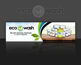 Banner Ad Design Entry 1970914 submitted by n214004 to the contest for EcoWash run by ambservices