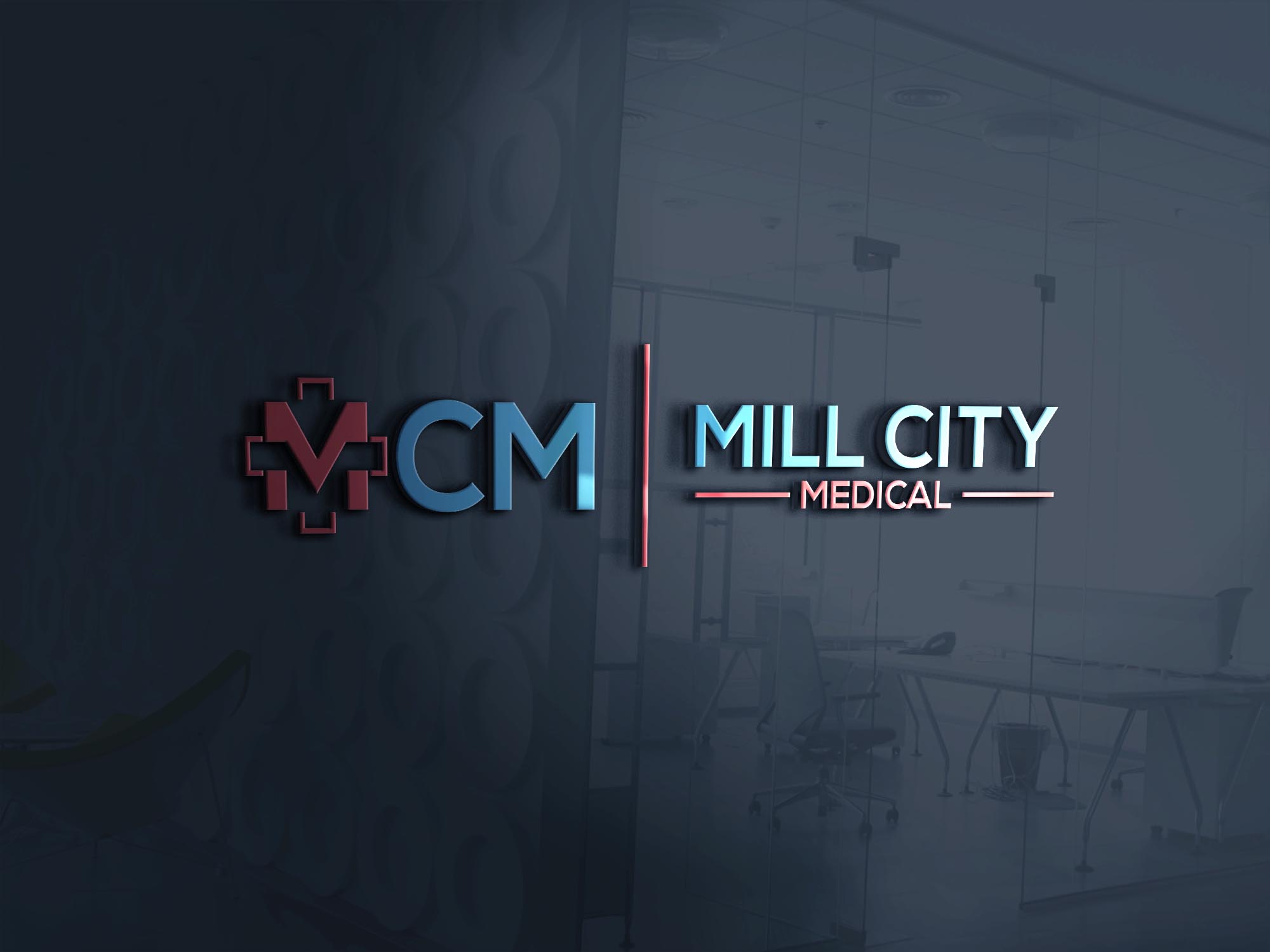 Logo Design entry 1972014 submitted by creativeking to the Logo Design for Mill City Medical Group/Mill City Medical run by cpickul