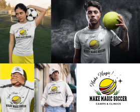 Logo Design entry 1972530 submitted by ASDESIGNS to the Logo Design for Make Magic Soccer camps & clinics run by henry01x5