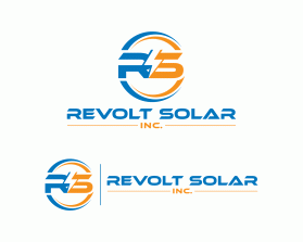 Logo Design entry 1974731 submitted by Ipank to the Logo Design for ReVolt Solar, Inc. run by TomHolbrook