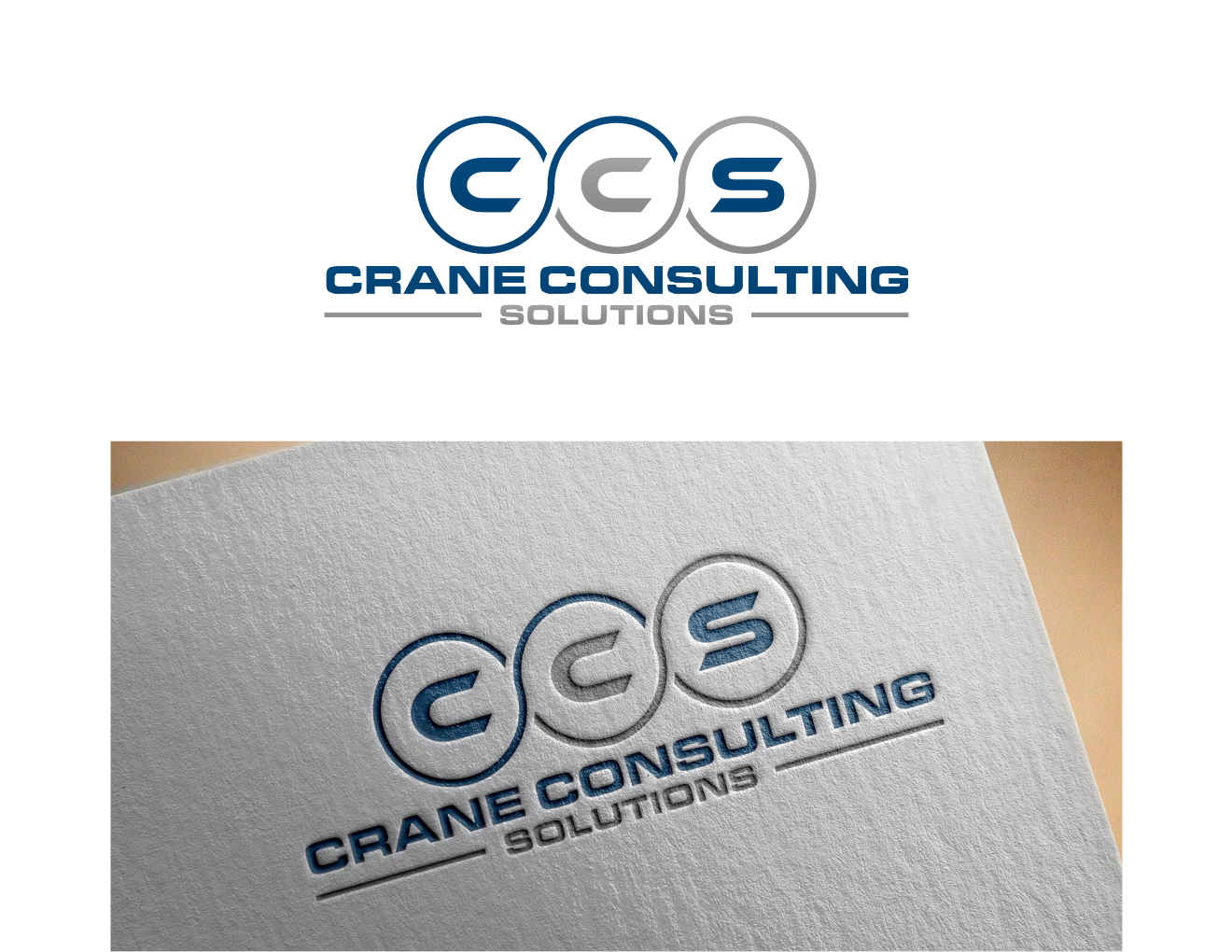 Logo Design entry 1975250 submitted by REVIKA to the Logo Design for Crane Consulting Solutions run by StevenCrane