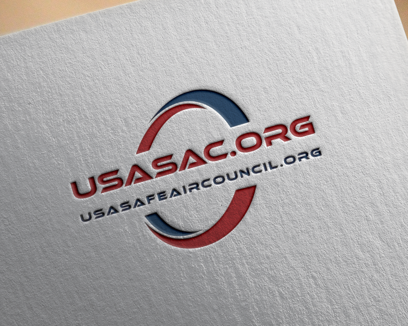 Logo Design entry 1975649 submitted by okley to the Logo Design for USASafeAirCouncil.Org (USASAC.ORG) run by SuperRandy2019