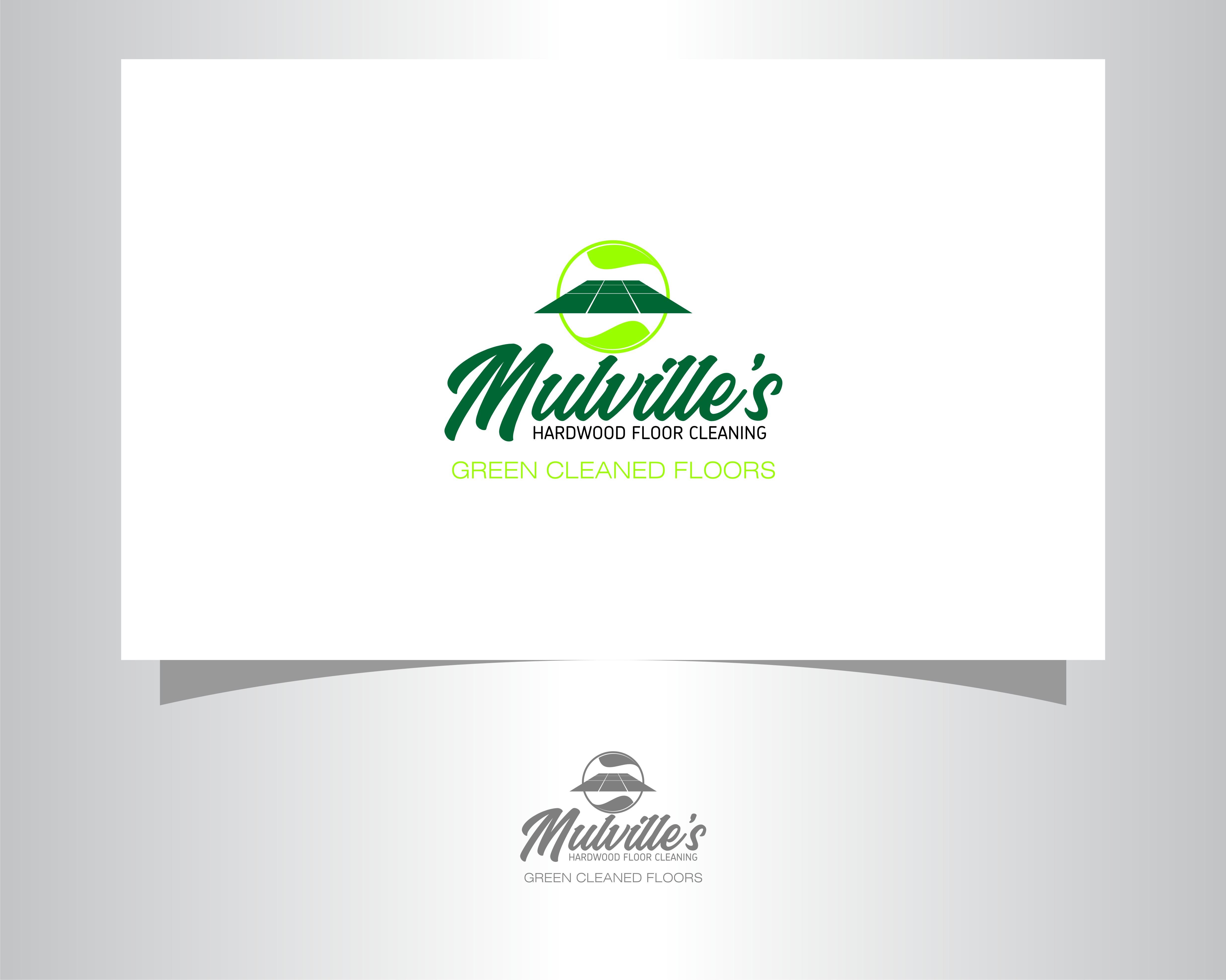Logo Design entry 1975989 submitted by Logo Allergic to the Logo Design for Mulville’s Hardwood Floor Cleaning run by smulville