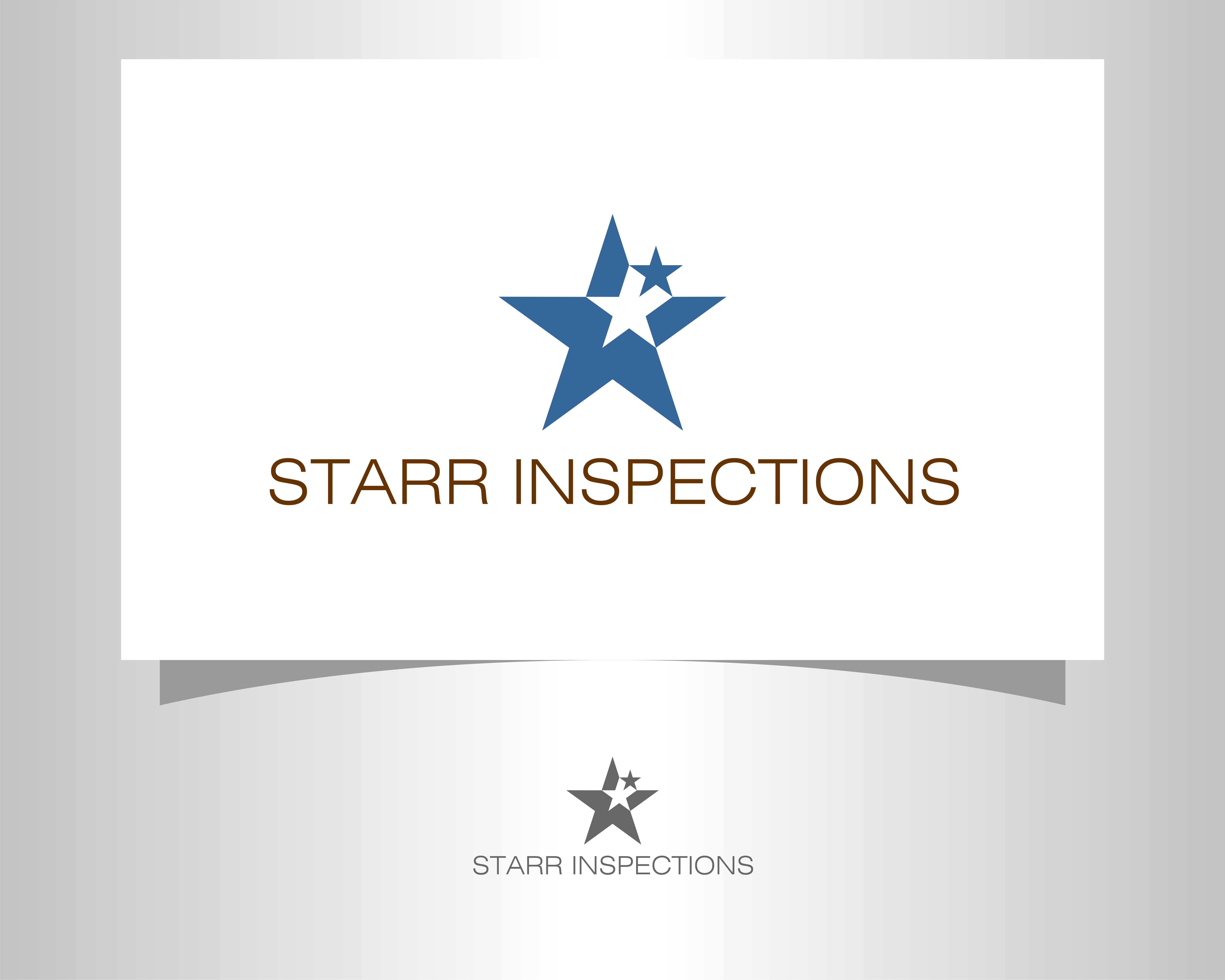 Logo Design entry 1977504 submitted by Logo Allergic to the Logo Design for Starr Inspections run by starrlin
