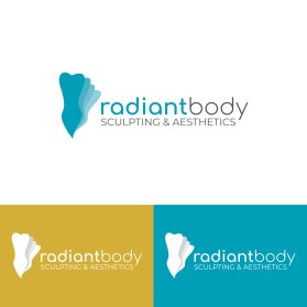 Logo Design Entry 1978738 submitted by Borja Robles to the contest for Radiant Body Sculpting & Aesthetics run by radiantbeauty