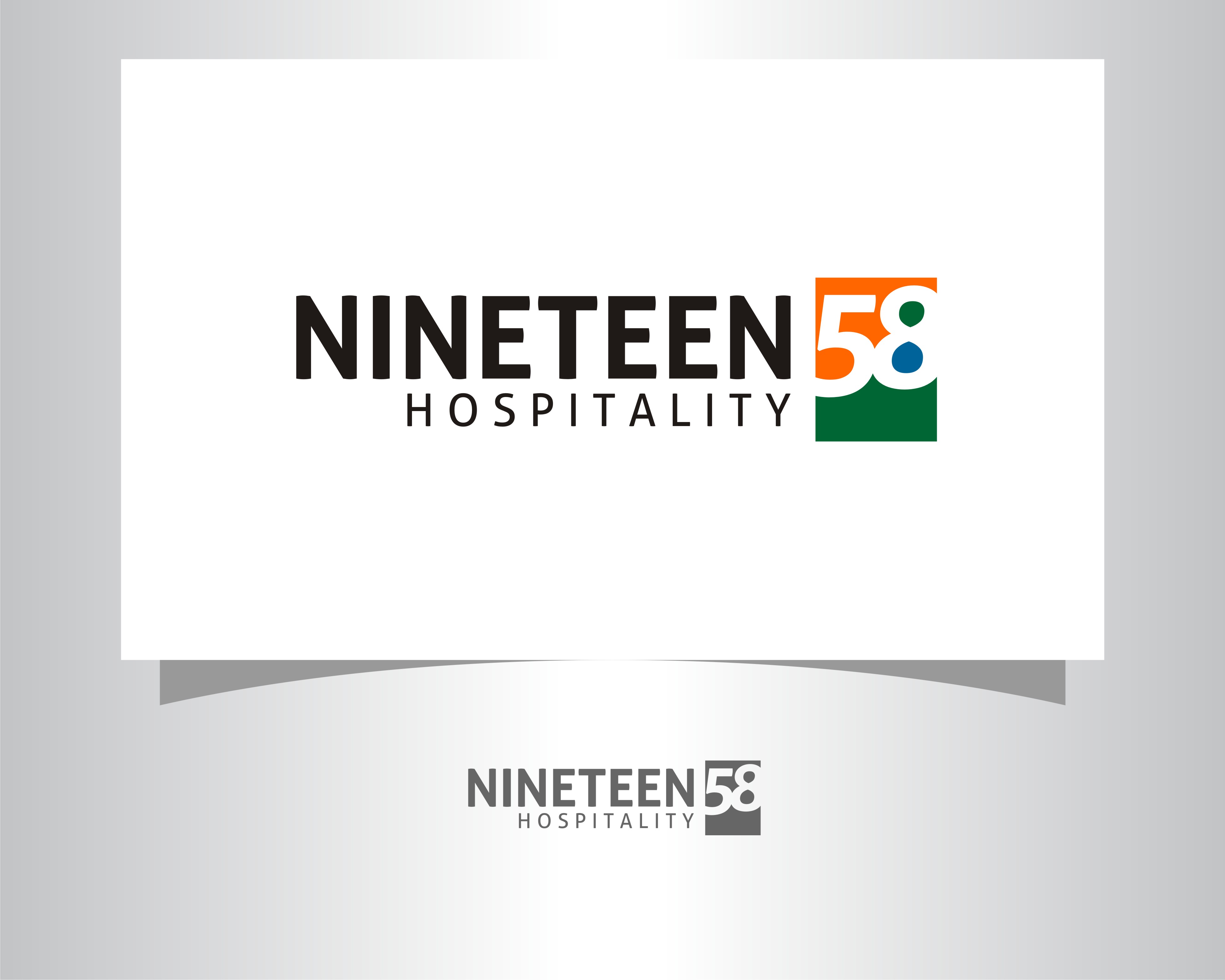 Logo Design entry 1979619 submitted by Logo Allergic to the Logo Design for Nineteen 58 Hospitality run by ralamnyc@gmail.com