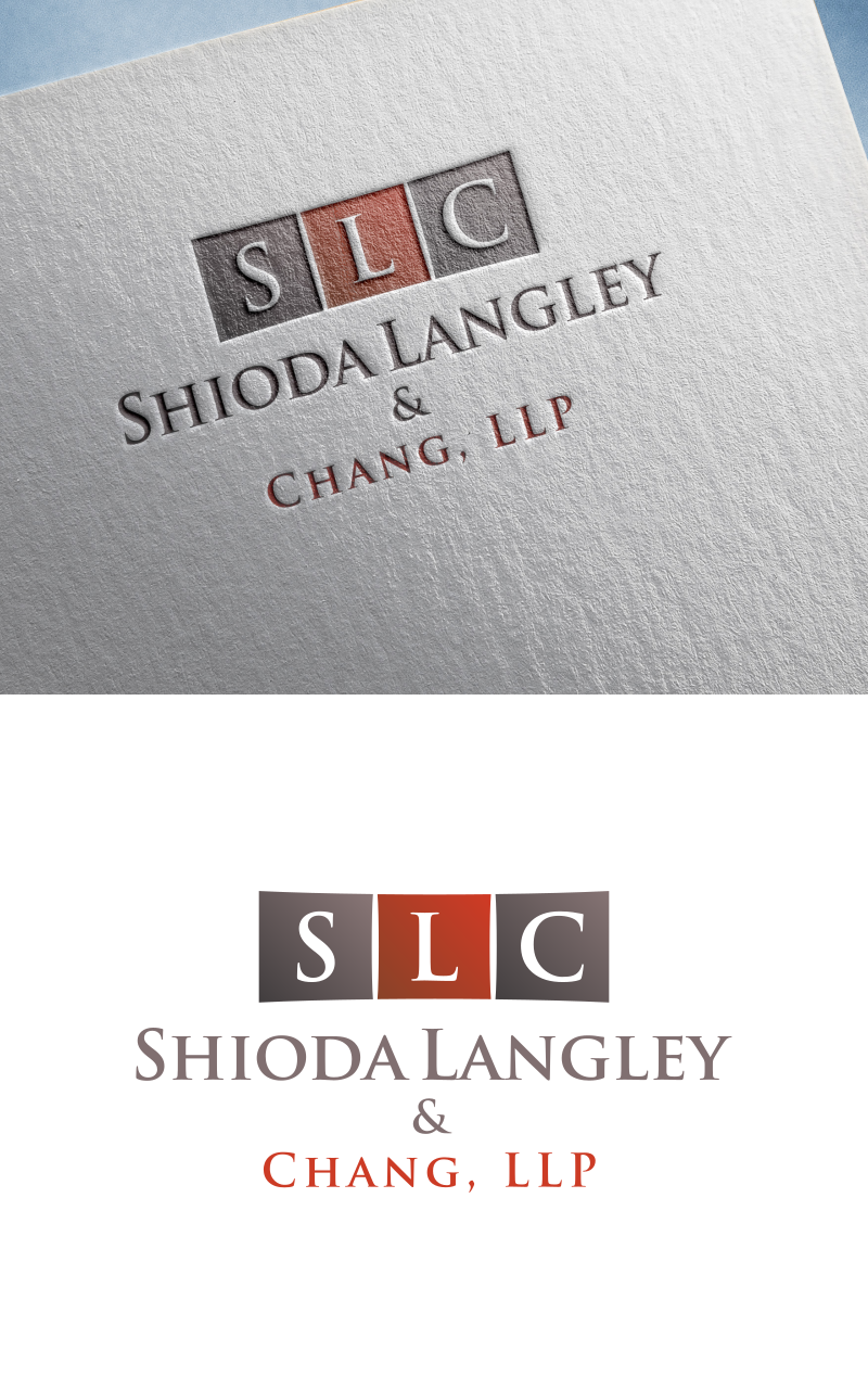 Logo Design entry 1979973 submitted by HUSNUL7 to the Logo Design for Shioda Langley & Chang, LLP run by Bklawyer